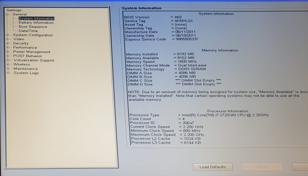 Dell Precision M4600